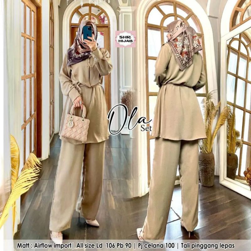 Baju Setelan Celana Panjang Wanita Semi Formal Kantoran Terbaru