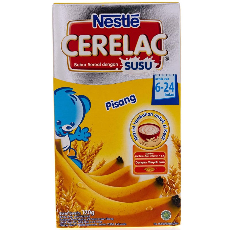 

Nestle Cerelac Susu Pisang 120G