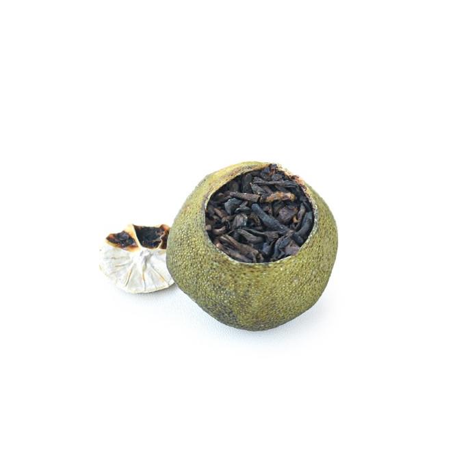 

Pu Er Tea With Green Orange Peel / Pu er Dengan Kulit Jeruk