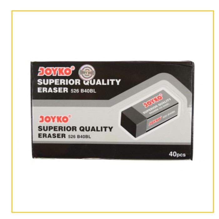 

PENGHAPUS JOYKO 526 B40BL BOX(ISI 40) 橡皮