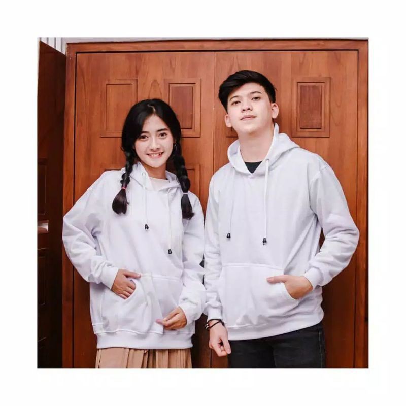 Sweater natural  Hoodie Polos Unisex pria - wanita