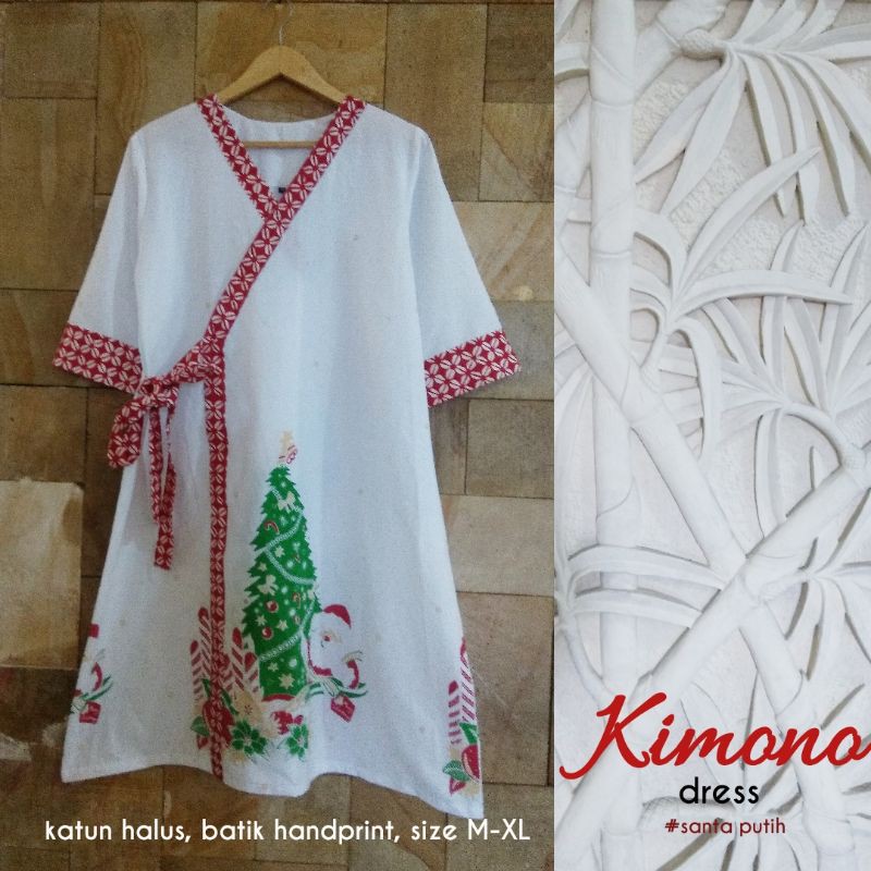 Dress Natal Santa | Dress Santa Tali Samping