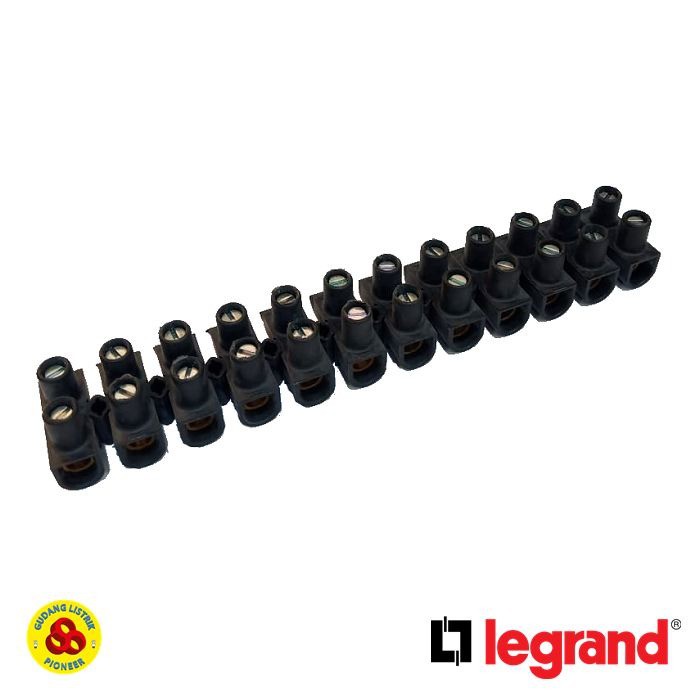 Legrand Krustin 25mm 34219 Hitam Terminal Klustin 25 mm Black