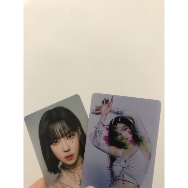 aespa KARINA WINTER PHOTOCARD SAVAGE ALBUM OFFICIAL