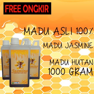 

Madu Jasmine 1kg Madu Asli Hutan Multiflora Nusantara Murni Alami 100% Pure Honey Raw