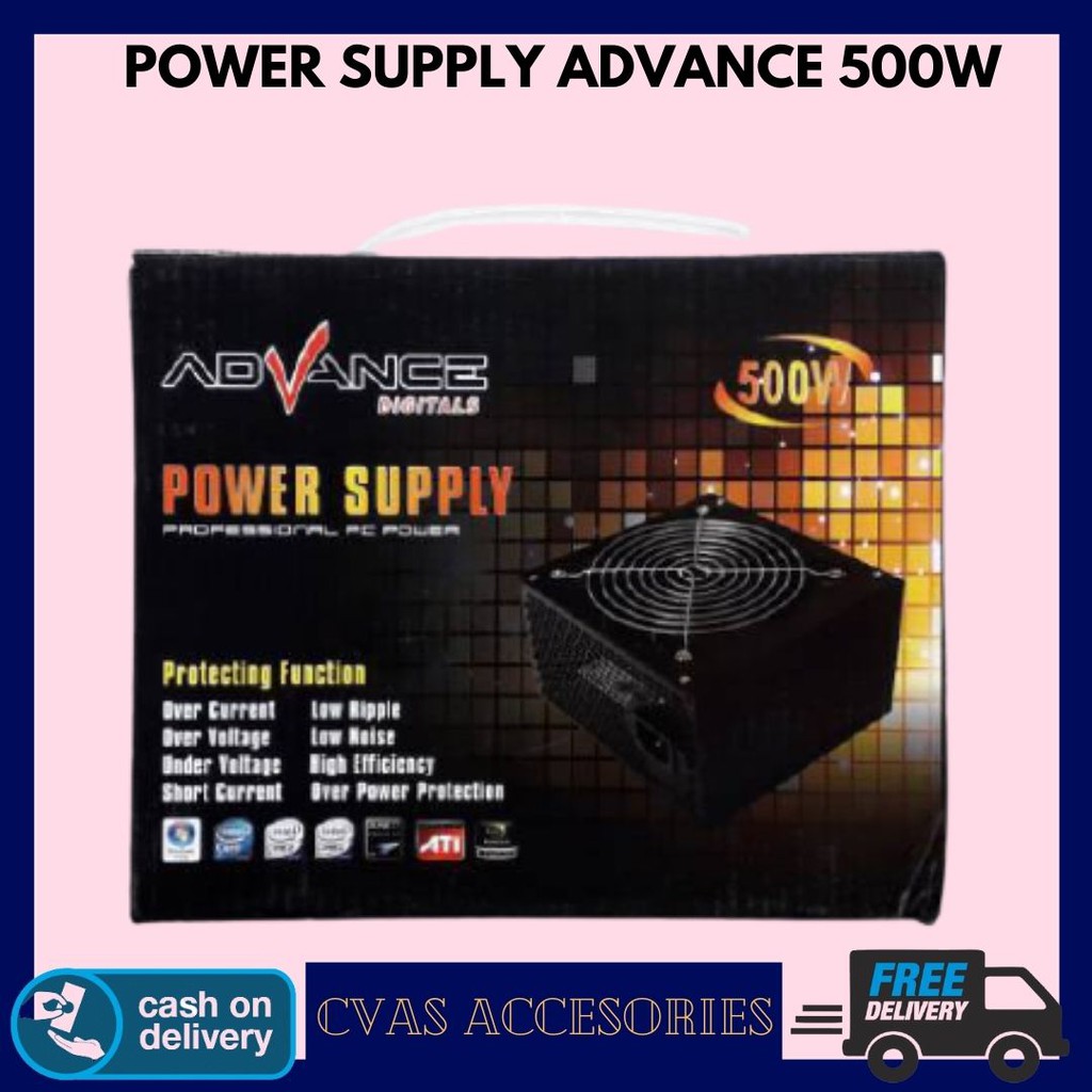 Advance Power Supply 500W V-3130 Black