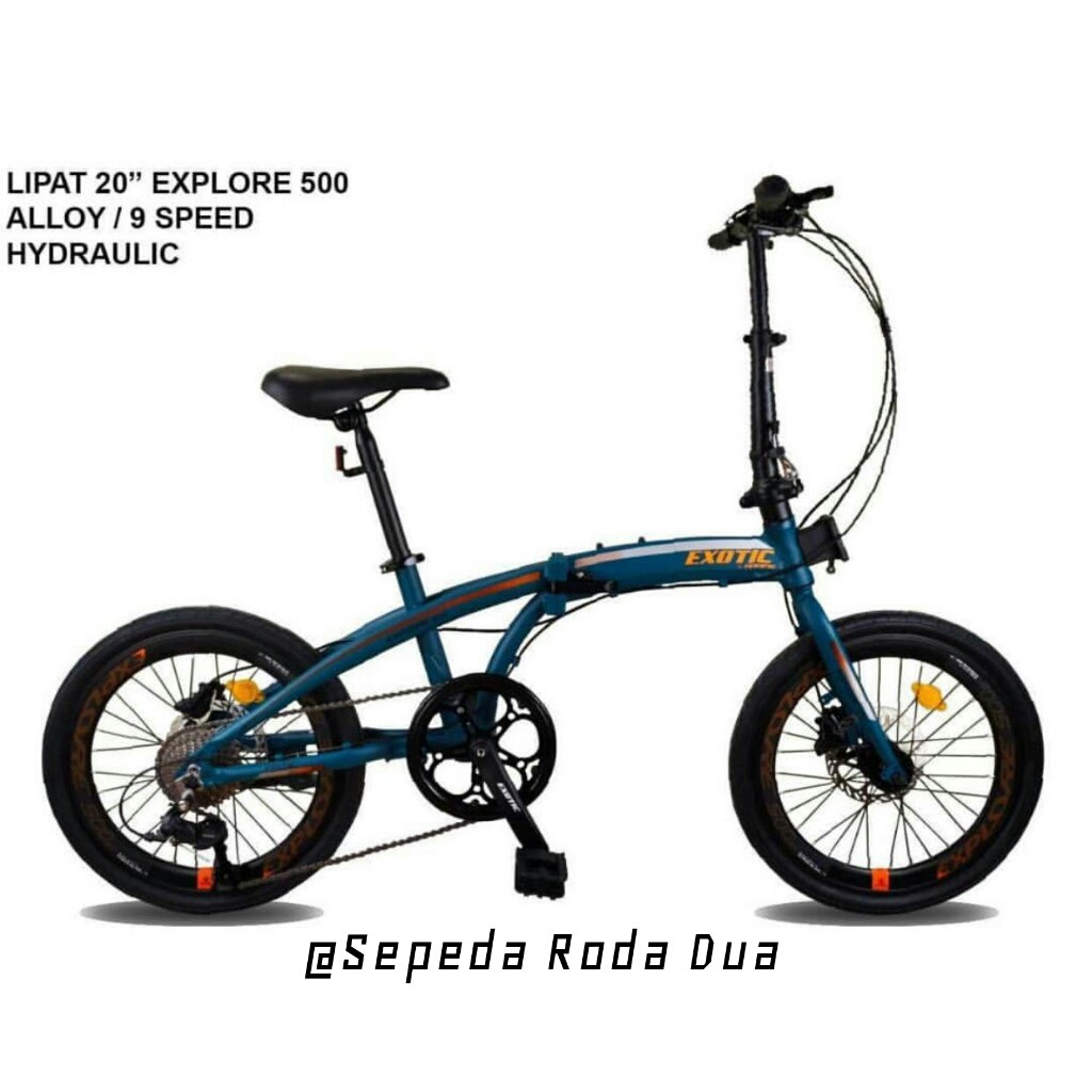 Sepeda Lipat 20" Exotic Explore 500