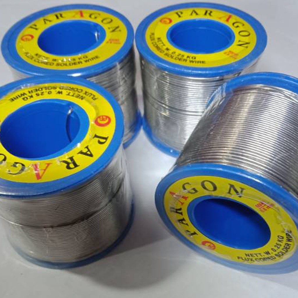 Timah Solder Paragon bagus 1 roll besar 0.8mm