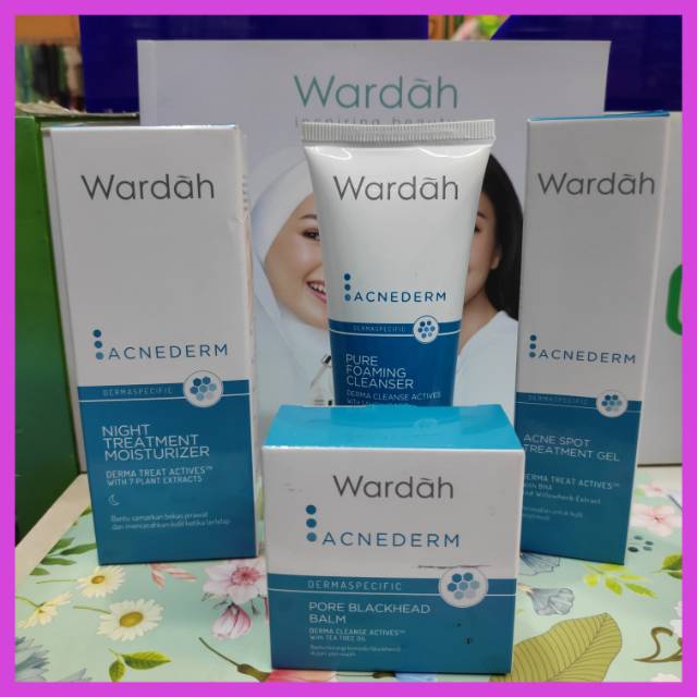 Wardah paket acnederm (jerawat)