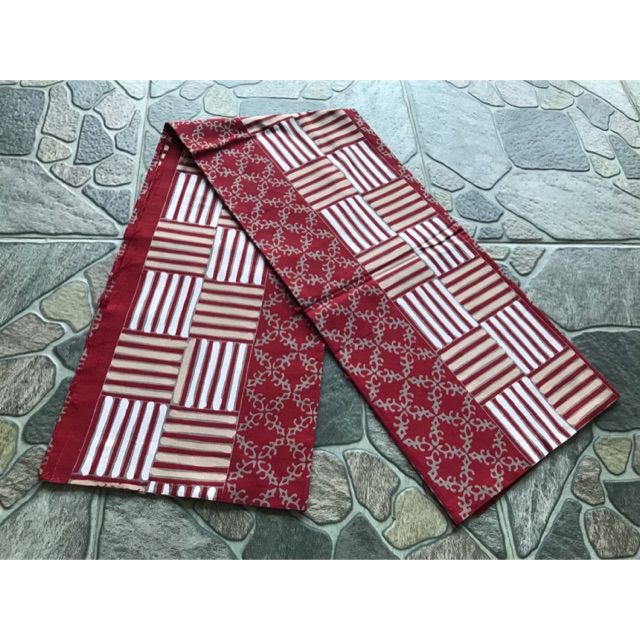 Batik cap kombinasi canting