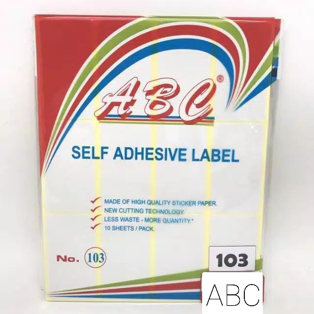 

STIKER LABEL - LABEL UNDANGAN ABC 99, 103, 112, 121