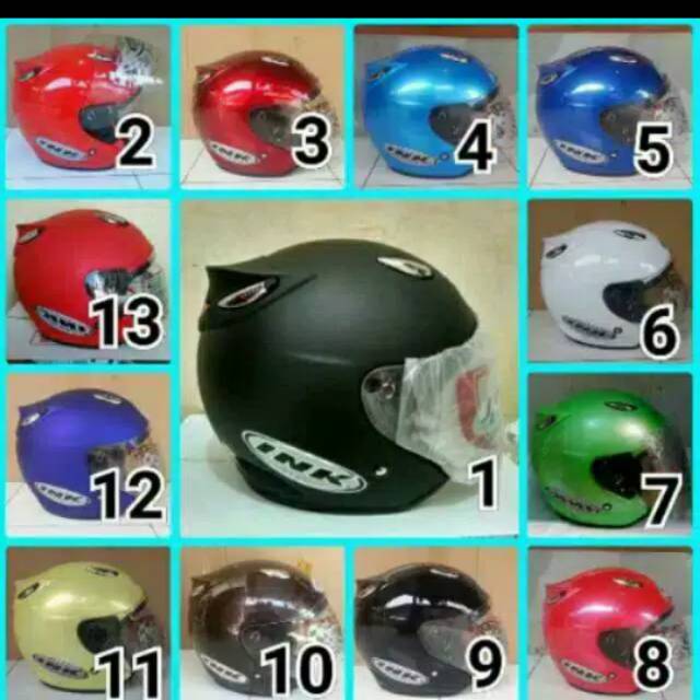 Helm ink best1 vry half face  model ink centro