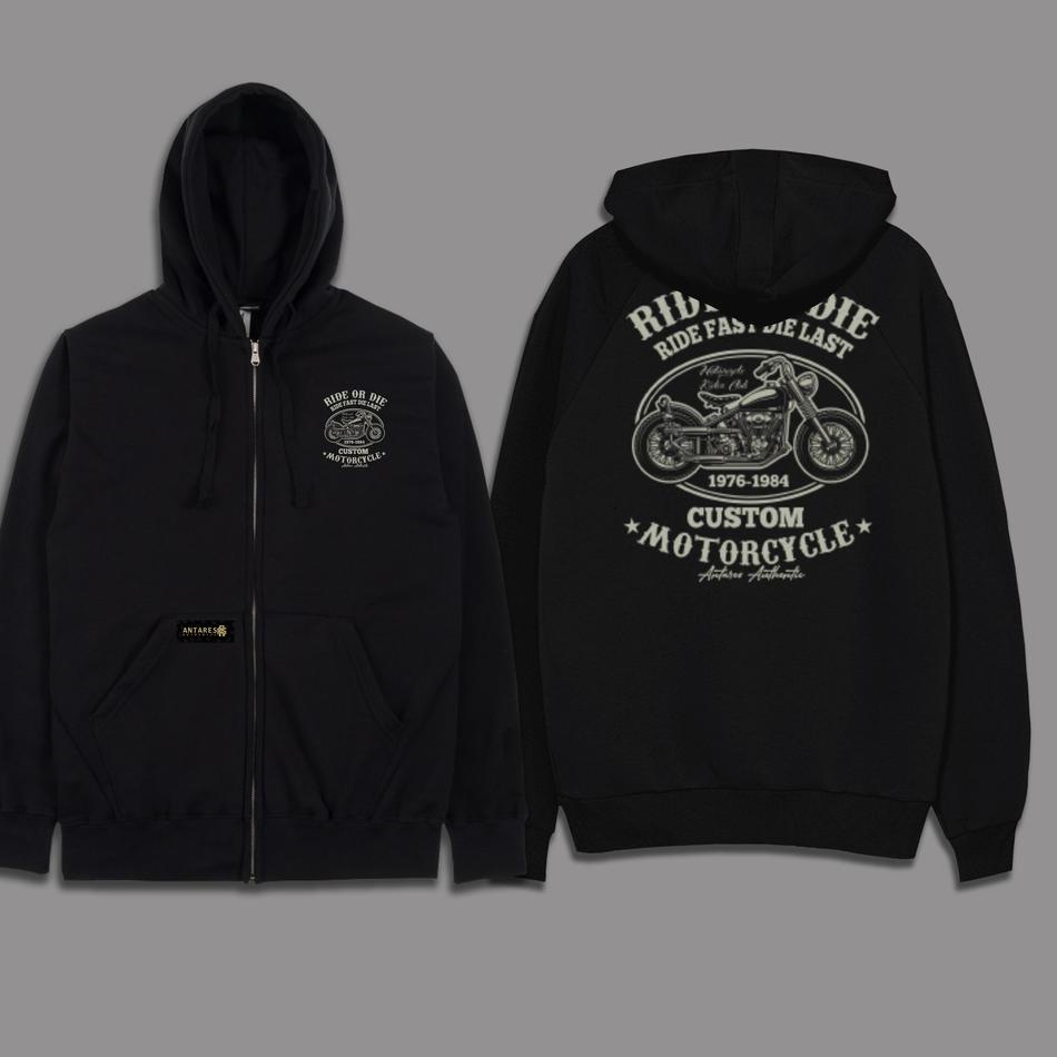 Terbagus.. ANTARES  jaket zipPer hoodie