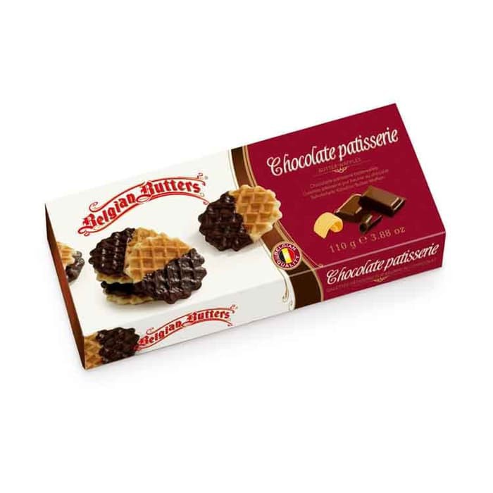

#HANDCARRY Belgian Butters Choco Patisserie Butter Waffles 110g - UFOHCR1170
