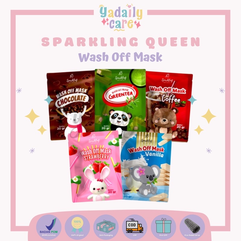 [FREE GIFT] [RESMI] MASKER ORGANIK BY SPARKLING QUEEN