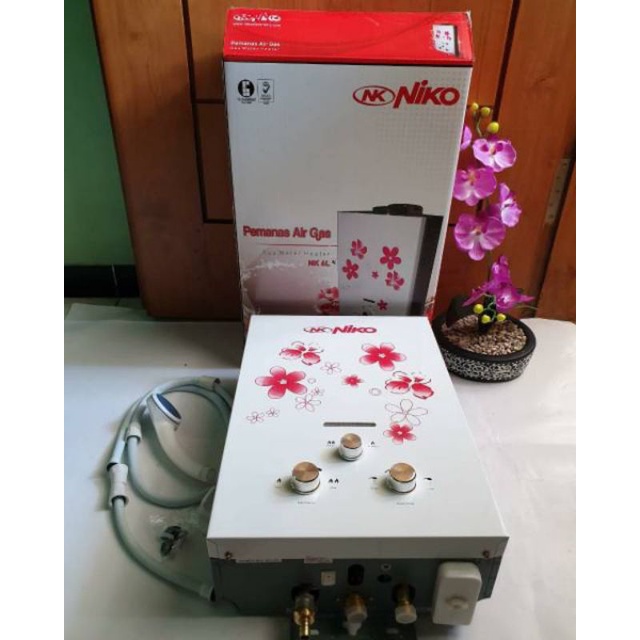 WATER HEATER PEMANAS KAMAR MANDI GAS NIKO 6 LN/LN2