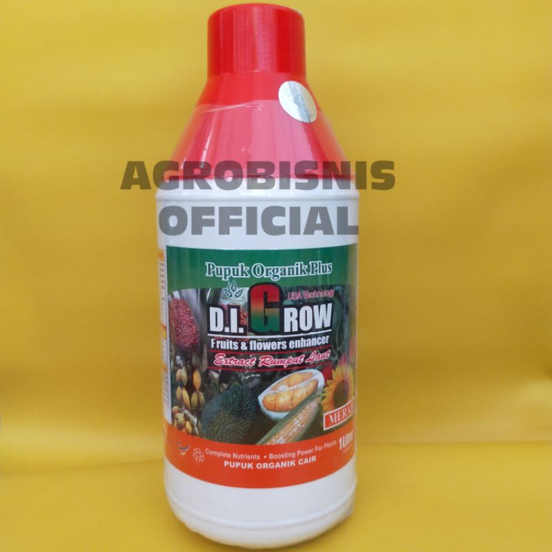 DIGROW MERAH PUPUK ORGANIK PLUS 1 LITER