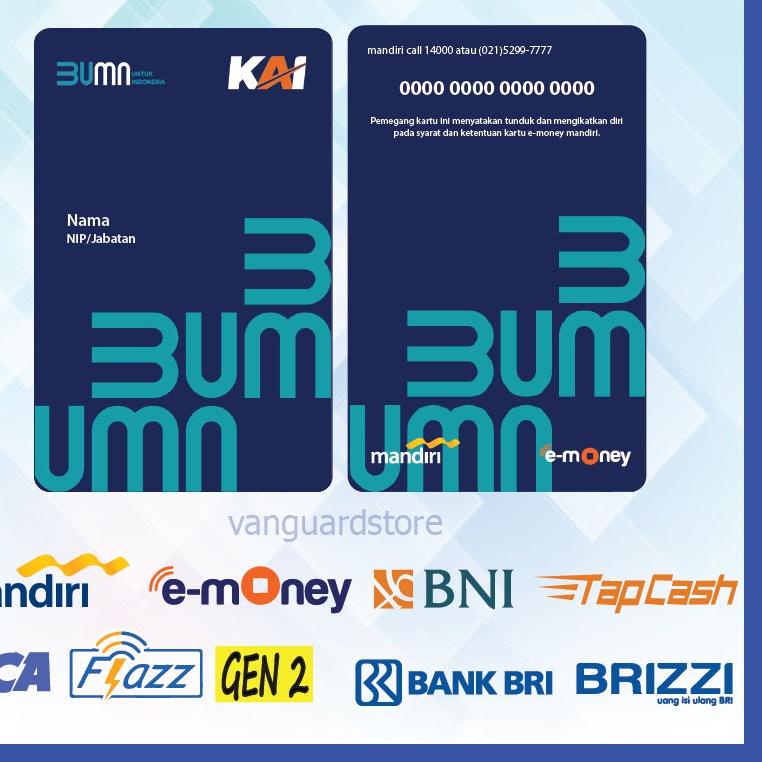 Update KARTU E MONEY E TOLL ID CARD KAI  KARTU MANDIRI EMONEY BNI TAPCASH BRI BRIZZI FLAZZ BCA - 2 S