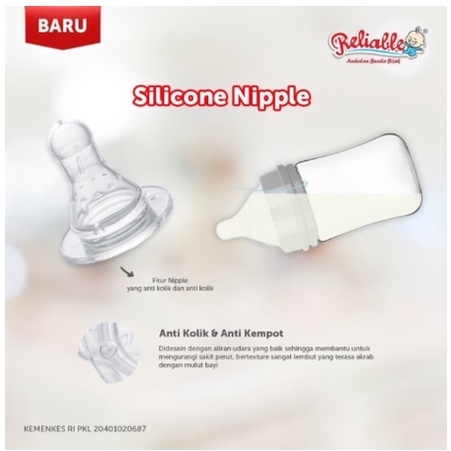 KARET DOT BAYI RELIABLE SILICONE NIPPLE