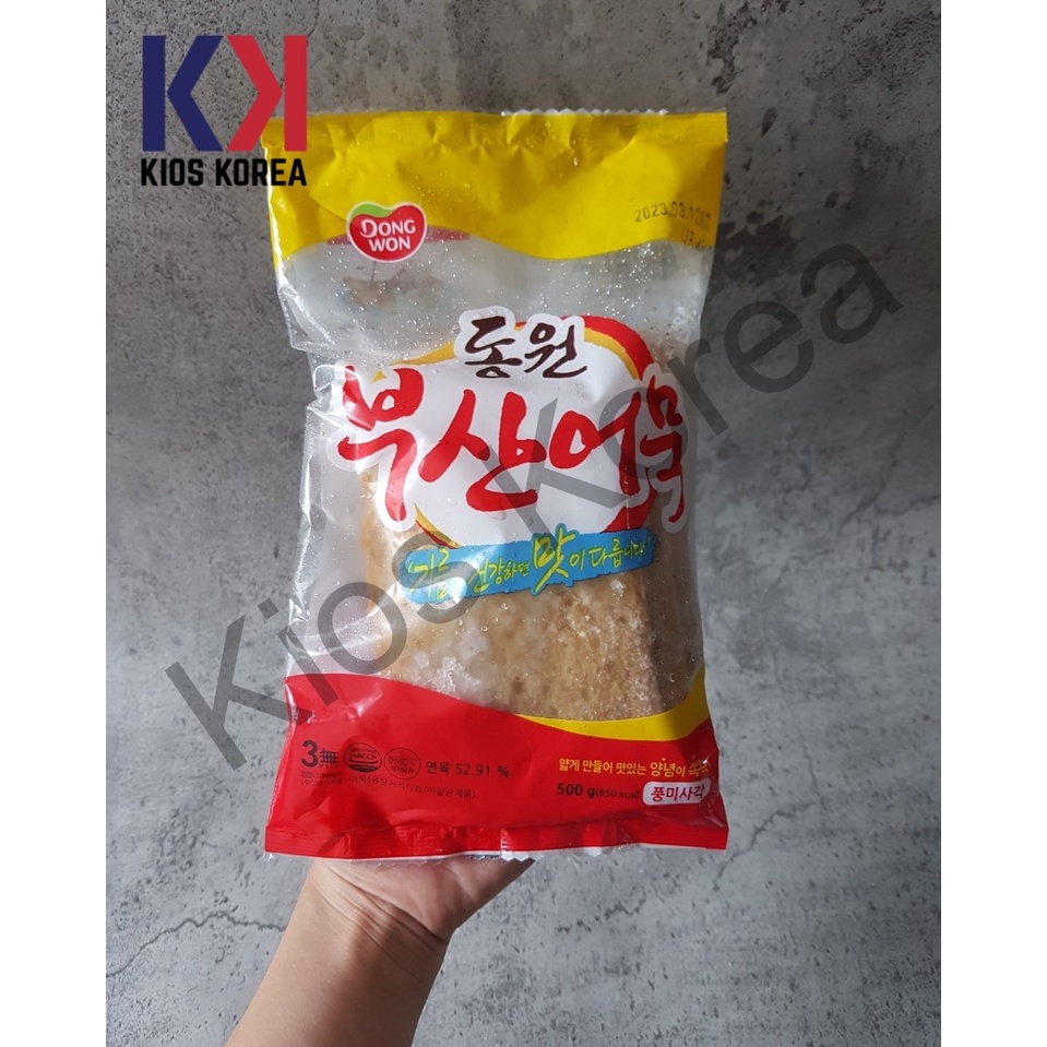 

Dongwon Korean Fish Cake Odeng 500gr - Omuk Eomuk / Kue Ikan Korea