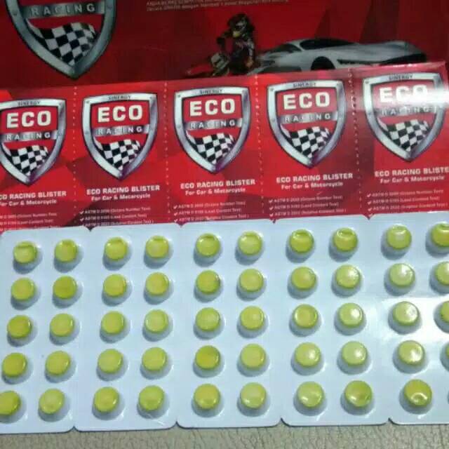 Eco Racing Motor 1 Blister Isi 50 butir | Shopee Indonesia