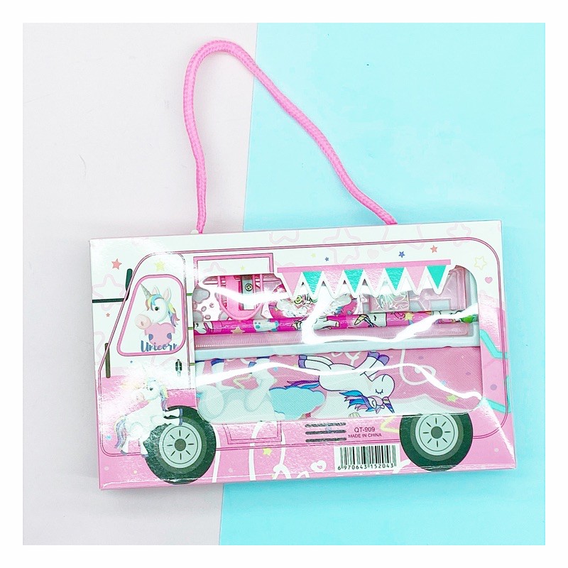 

kotak pensil kain unicorn set