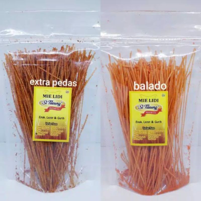 

WiSnack MIE LIDI GORENG /MIE JEPANG /NYENYEREAN 70 GRAM