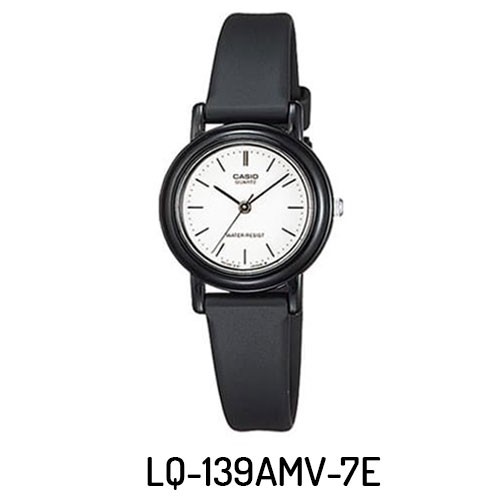 Casio Original LQ-139 Series (Jam Tangan Wanita - Karet - Analog) Tanpa Kotak Mika