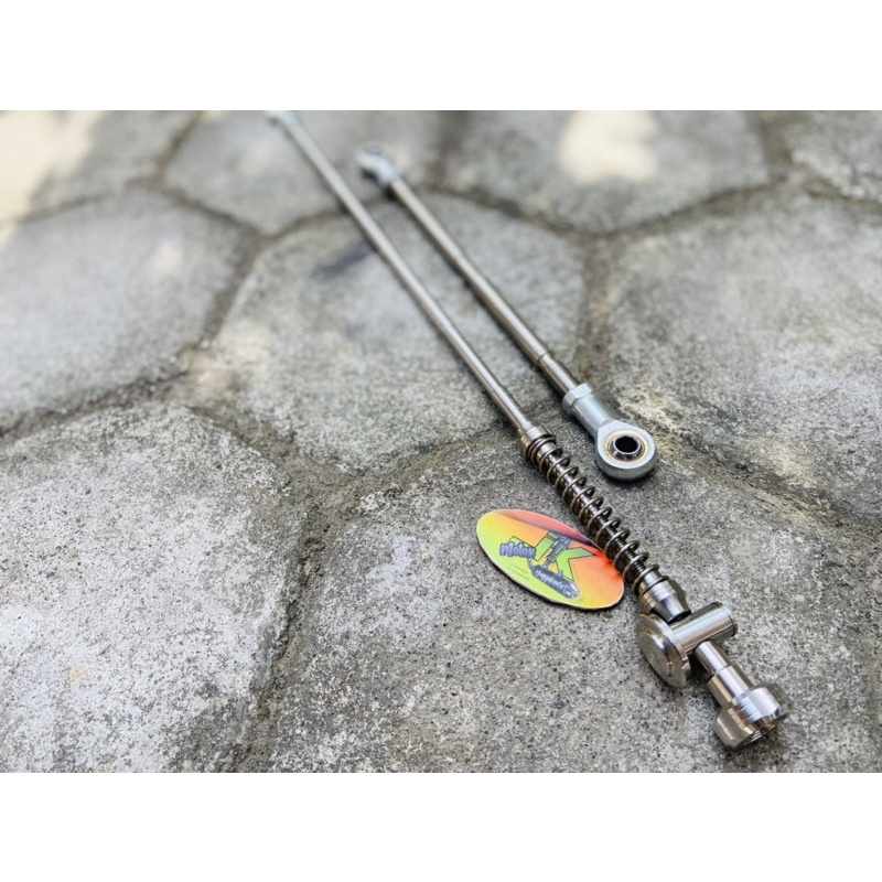 Stik rem set standhub stainles helibars