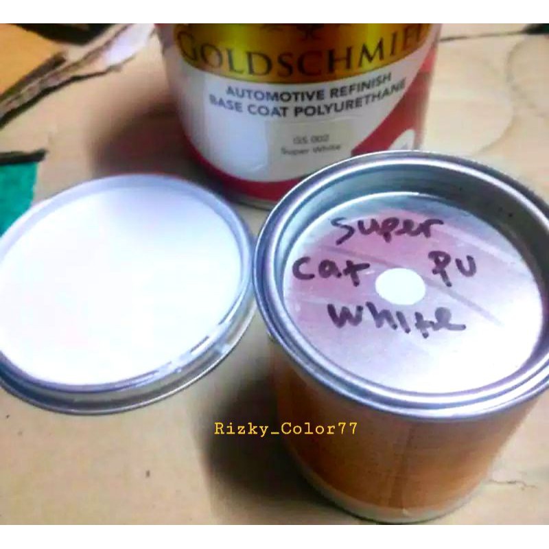 cat putih pu w09 cat original avanza/zenia/ toyota 1/4