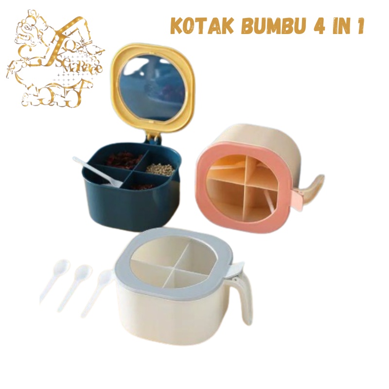 KOTAK BUMBU 4 SEKAT