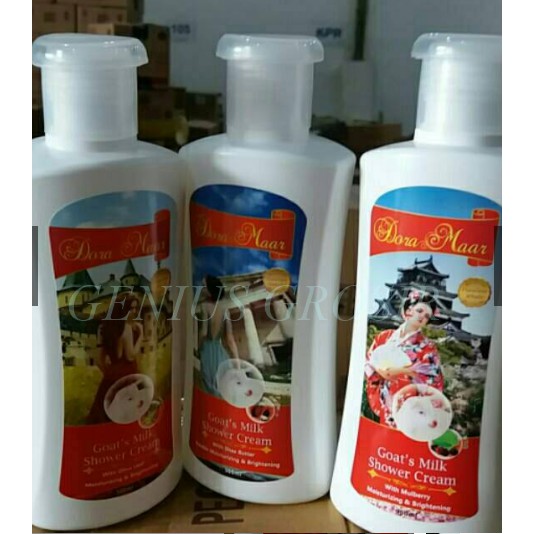 Awet Muda DORA MAAR GOAT MILK SHOWER CREAM 300ml