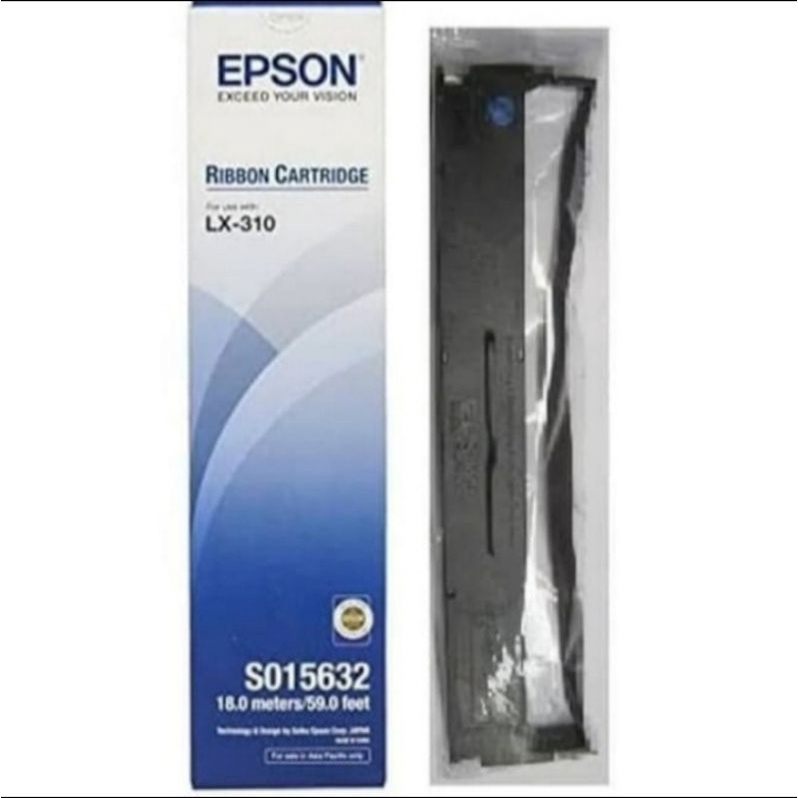 Epson Ribbon Cartridge LX 310 ORIGINALPITA EPSON LX-310 ORIGINAL RIBBON CATRIDGE LX310