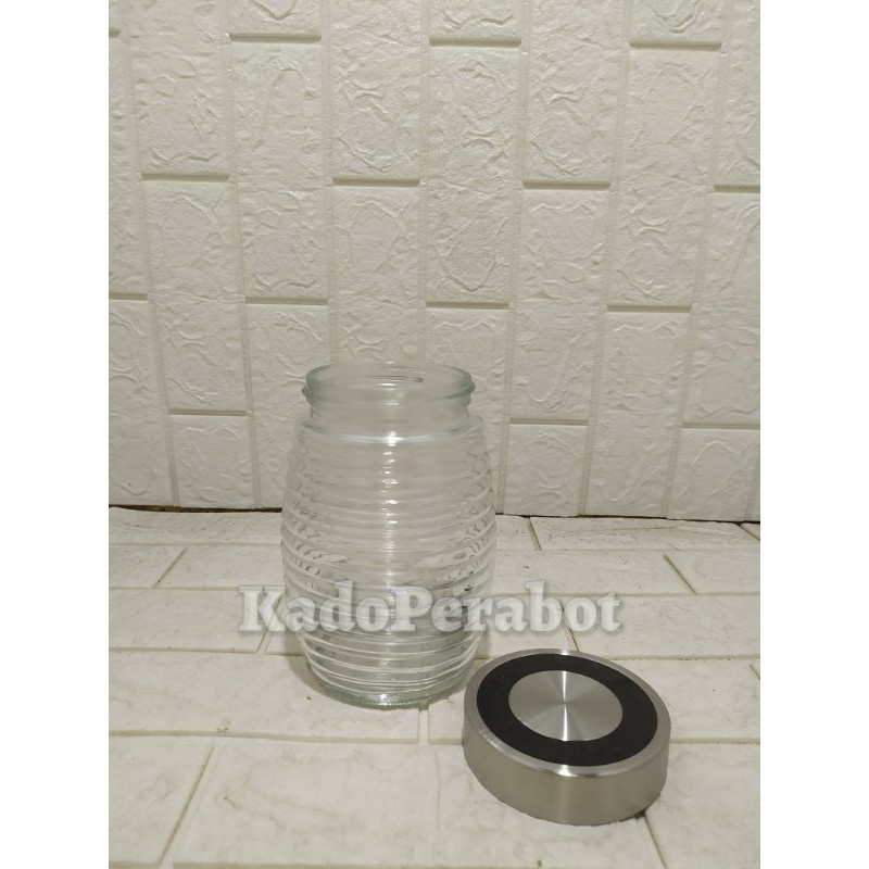 toples kaca - toples kue kering - parcel toples cantik canister