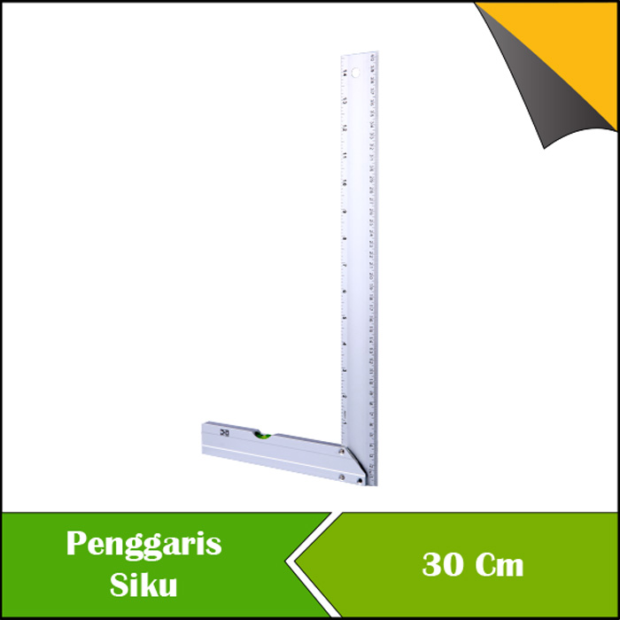 

SIKU PENGGARIS TUKANG BANGUNAN 30 CM D-XPLORE ALUMINIUM PRESISI