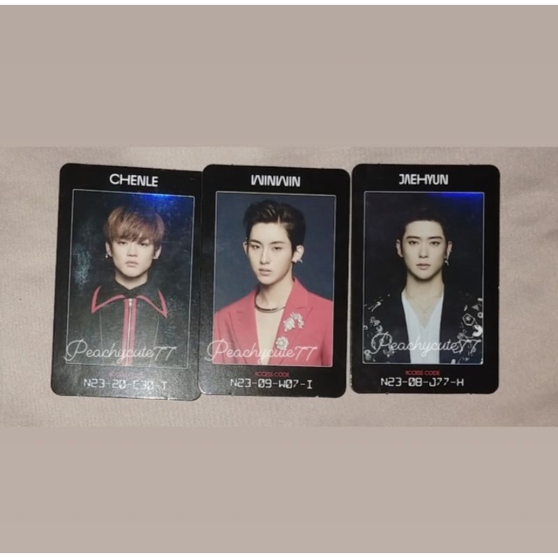Acces Card CHENLE JAEHYUN WINWIN ARRIVAL