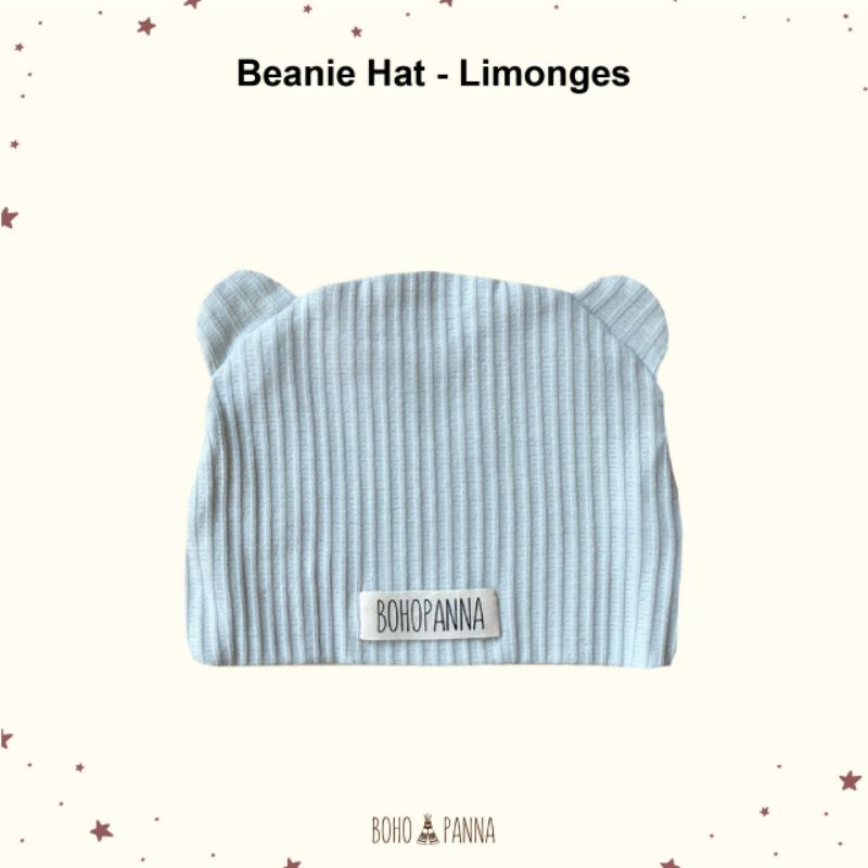 CILLABABY - BOHOPANNA | BOHOBABY BEANIE HAT (Topi Anak Bayi)-Limonges
