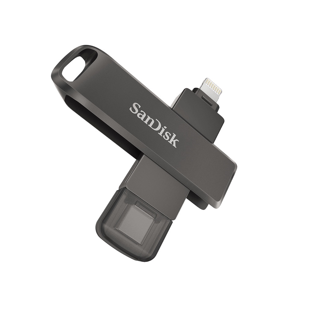 Flashdisk OTG SanDisk iXpand Flash Drive Luxe 64GB USBC3.1-Lightning