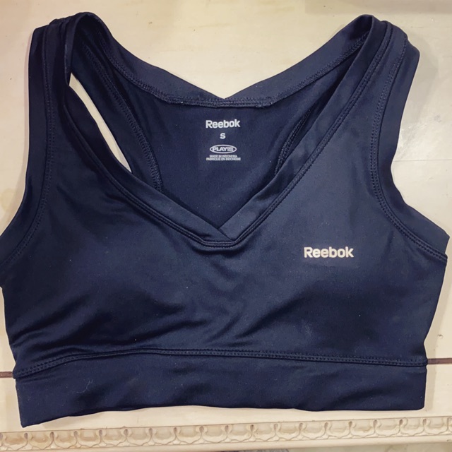 reebok layering bralette