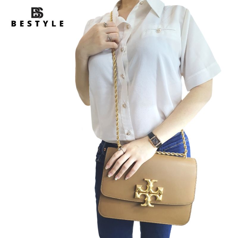 Tas Original Tory Burch Eleanor Large Brown