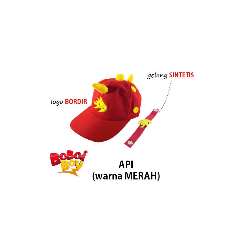 Topi Boboiboy Api