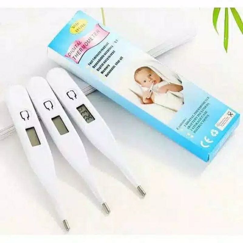 Termometer Thermometer Digital Pengukur Suhu Badan Tubuh Bayi Batang Baby Anak