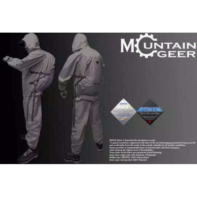 Raincoat - jas hujan - rainwear - mountaingeer