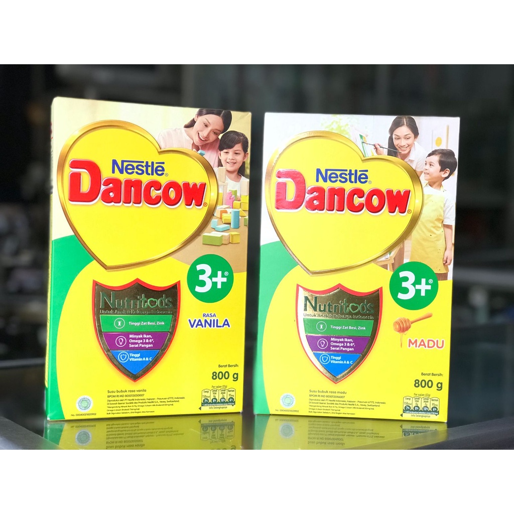 NESTLE DANCOW 3+ Advanced Excelnutri+ VANILA/MADU 800g