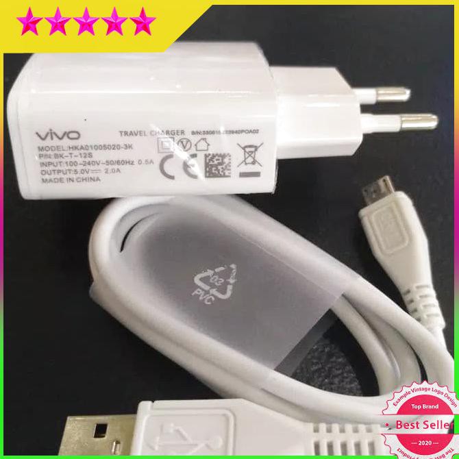 ACC HP MURAH CHARGER VIVO V3 V5 V5+ V7 V7+ V9 Y21 Y31 X5 PRO ORIGINAL