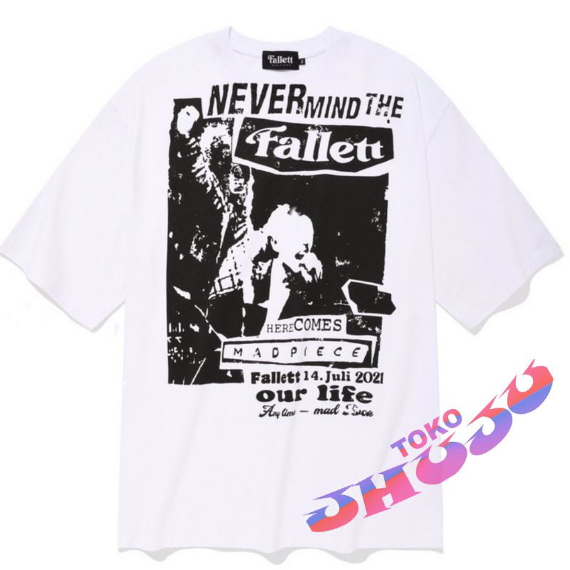 Baju T shirt Kpop Heseung style NeverMind Poster Besar Print DTF