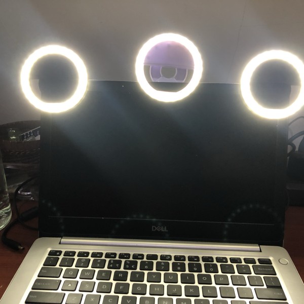 LED RING SELFIE LAMPU ZOOM MEETING lampu foto hp Led Online School wfh