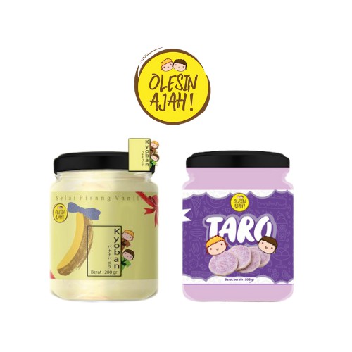 

Promo OlesinAjah Selai Kyoban 200Gr + Taro 200Gr