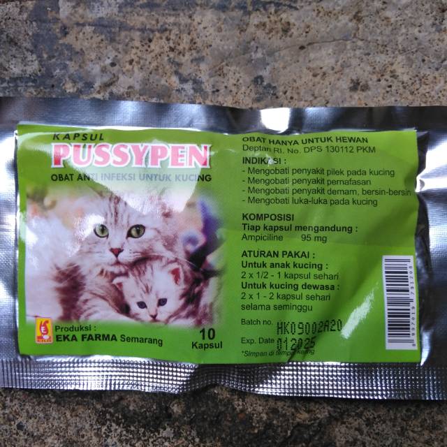 Obat flu kucing PUSSYPEN