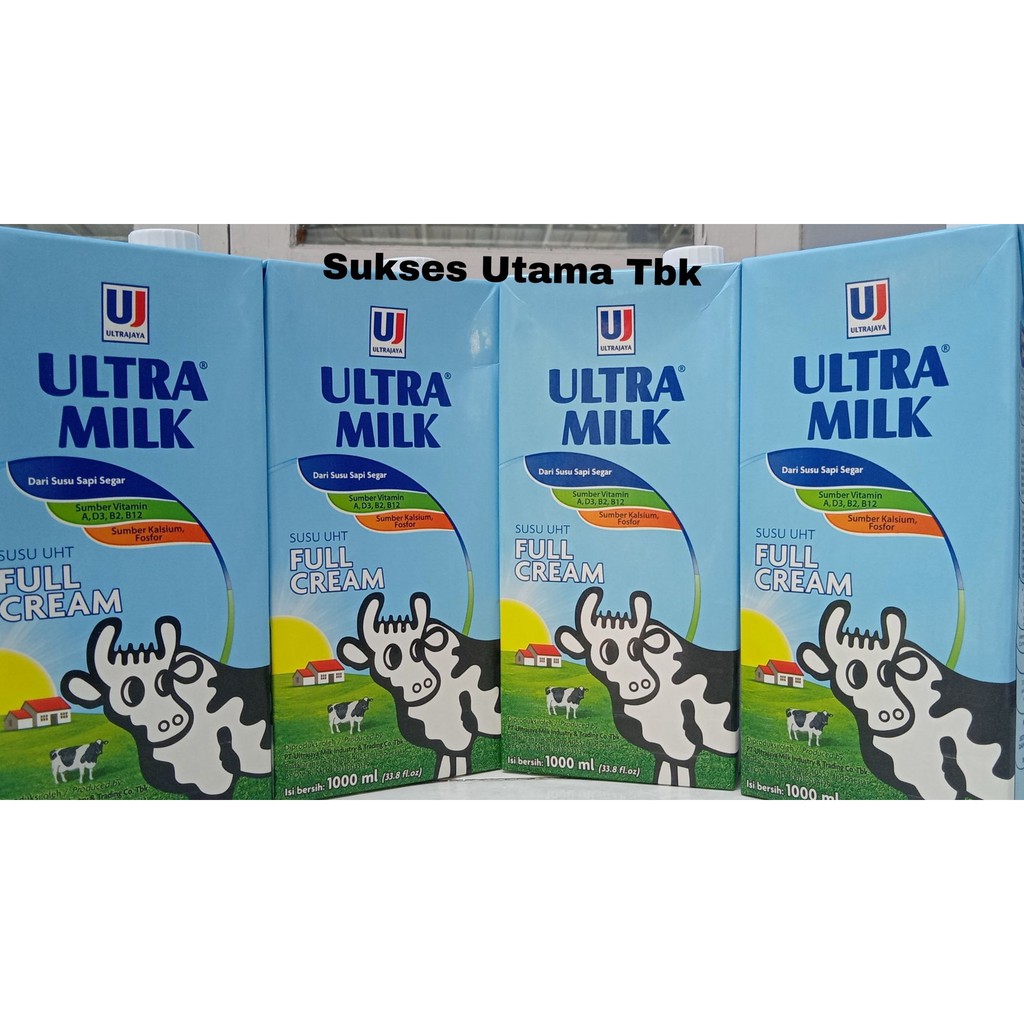

Susu UHT Ultra Milk Full Cream 1 Liter